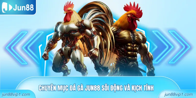 Chuyên mục đá gà Jun88 sôi động và kịch tính