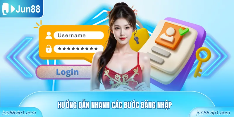 Hướng dẫn nhanh các bước đăng nhập
