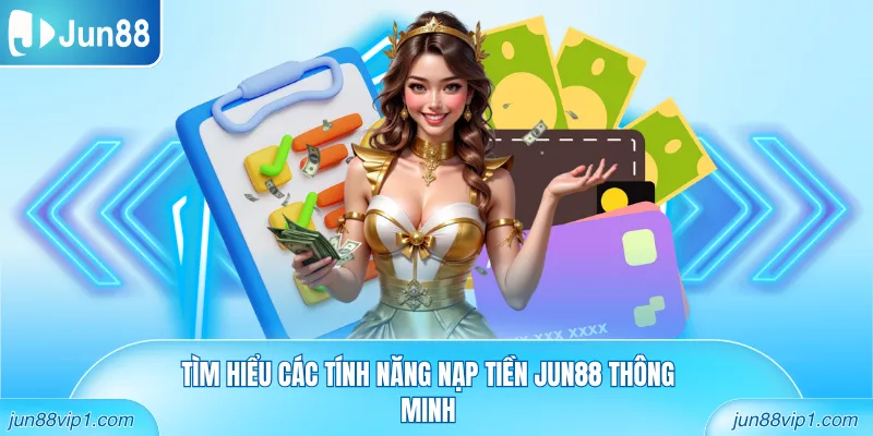 Tìm hiểu các tính năng nạp tiền Jun88 thông minh